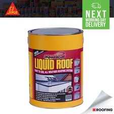 Everbuild AQUASEAL LIQUID ROOF Roofing Repair & Waterproofer SLATE GREY 21KG 