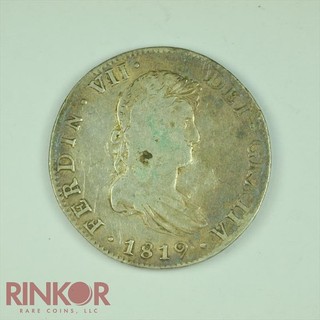 1819 Messico 8 reales Ferdin VII