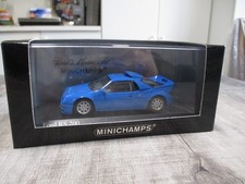 Minichamps 1/43 1986 Ford RS 200 1 of 2,208 Pcs. Electric Blue New NOS Rare