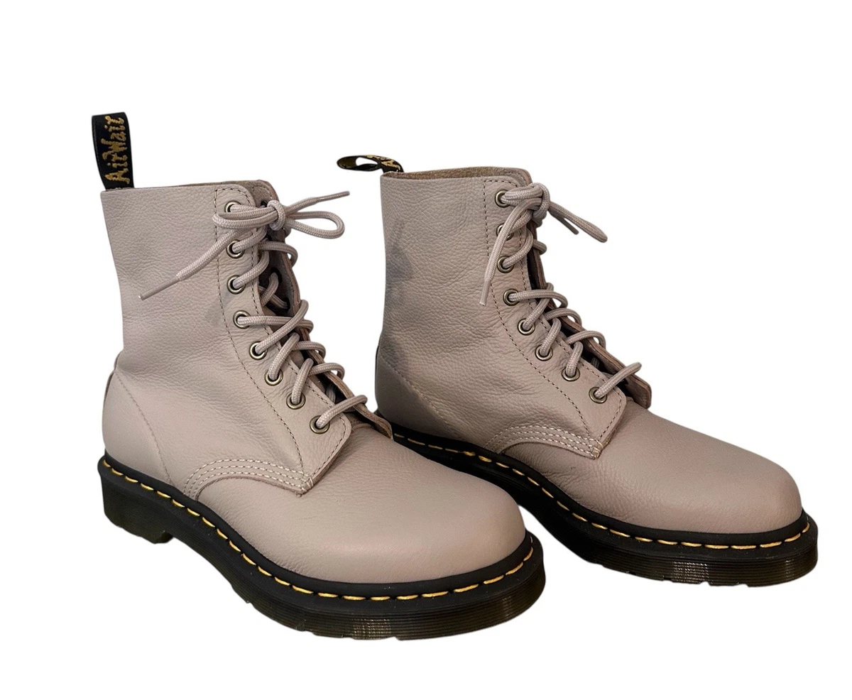 Dr. Martens 1460 Smooth Boots Vintage Taupe Unisex sz 10 Men/11 Women NEW Dr. Martens 8 Eyelet Lace Up Boots Vintage Taupe - Women main image 4