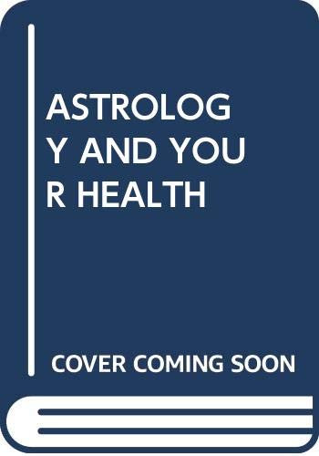 Astrology and Your Health: A Comprehe..., Avery, Jeanne - Picture 1 of 2