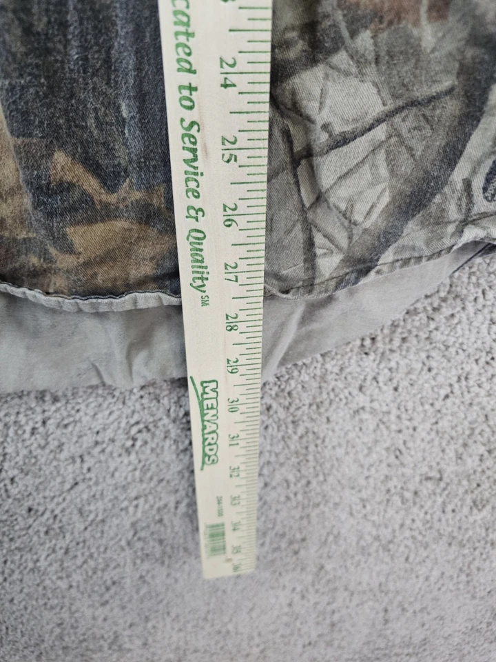 Vintage Duxbak RealTree Hardwoods Camo Shirt Mens XL Long Sleeve Double Pockets - Image 4 of 4