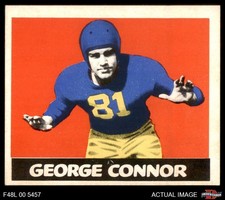 1948 Leaf #37 George Connor Bears RC HOF 5 - EX