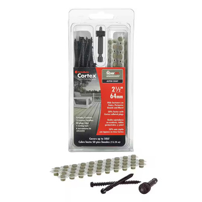 Collated Cortex Hidden Fastening System for Fiberon Armorguard Decking - 2-1/2 I