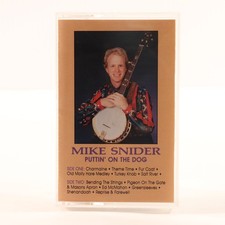 Mike Snider - Puttin' On The Dog Cassette Folk Banjo Bluegrass TESTED MS-006