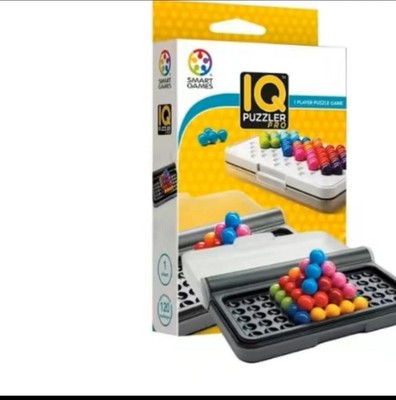 SmartGames IQ Puzzler Pro Travel Cognitive Skill-Building Brain Game- Ages +6