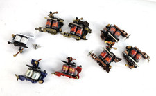 Lot of Seven Electromagnetic Coil Tattoo Machines Collection for Tattoo Artists