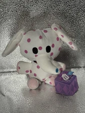 Bark Box Dog Toy Spotted Elephant Rudolph Island of Misfit Toys M-L Squeaky NWT