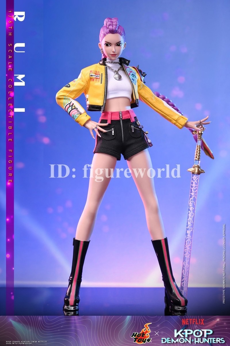 Card Hot Toys TMS176 1/6 KPop Demon Hunters Rumi Female Action