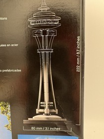 LEGO ARCHITECTURE: Seattle Space Needle 21003 Retired New: Sealed, SHIPS FAST!