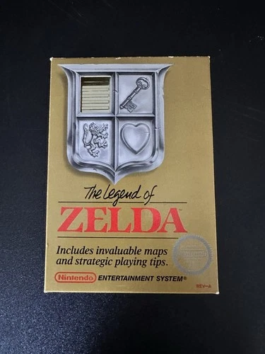 New ListingNintendo NES Game The Legend Of Zelda CIB Complete In Box Map