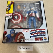 MAFEX No.217 Mafex Captain America Comic VER. Marvel Comics Action Figure USED