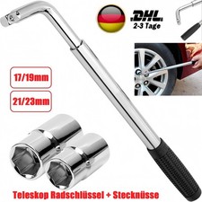 Radmutterschlüssel Steck schlüssel Teleskop Radschlüssel Radkreuzschlüssel DE