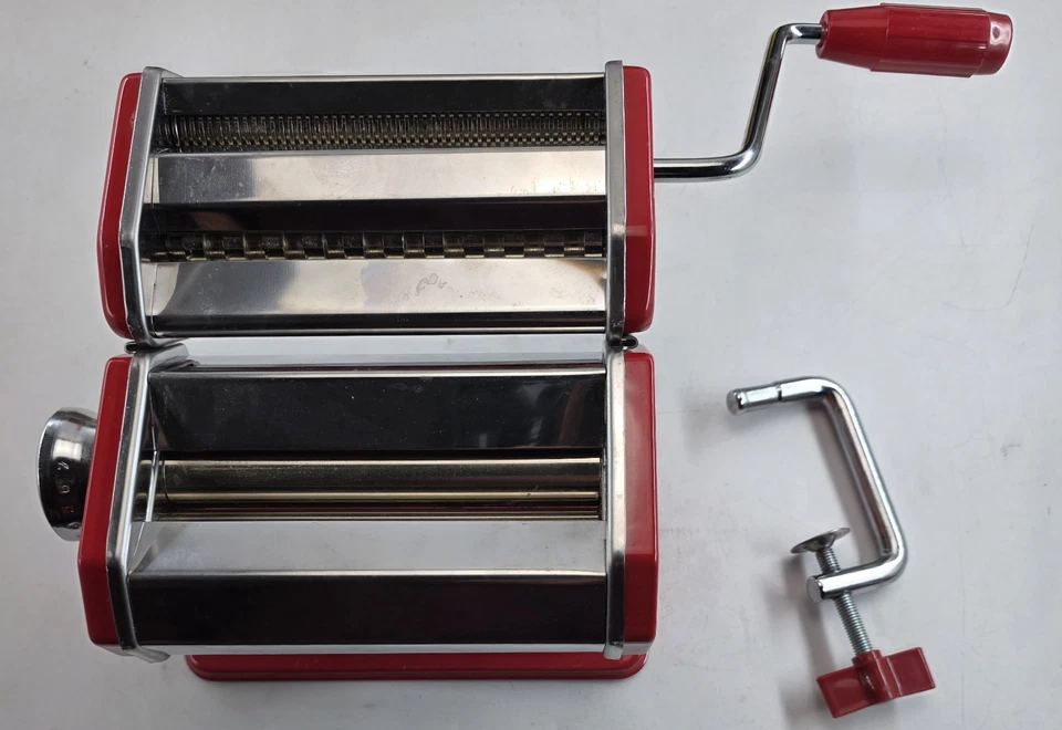 Pasta Maker Manual Pasta Machines Stainless Steel, Fresh Pasta Making MachineEUC - Image 3 of 4