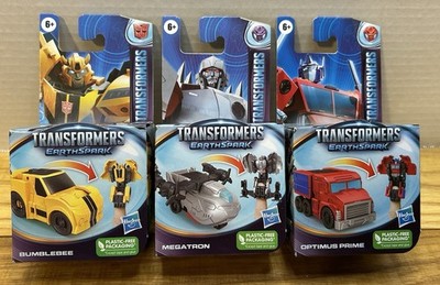 Transformers EarthSpark Hasbro 2023 - Set of 3 -Bumblebee/Megatron/Optimus Prime