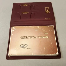 1999 Oldsmobile Cutlass Factory Original Glovebox Owners Manual Book Portfolio