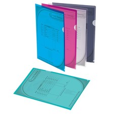 Poly Project View Folders Letter Size Assorted Colors 741361 Office 10 PCS