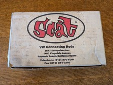 Scat Type 1 Vw 4340 5.5 X Vw Journal Connecting Rod 102512