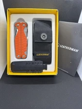 Leatherman Charge Plus G10 Orange Multitool With Bits + Sheath Discontinued