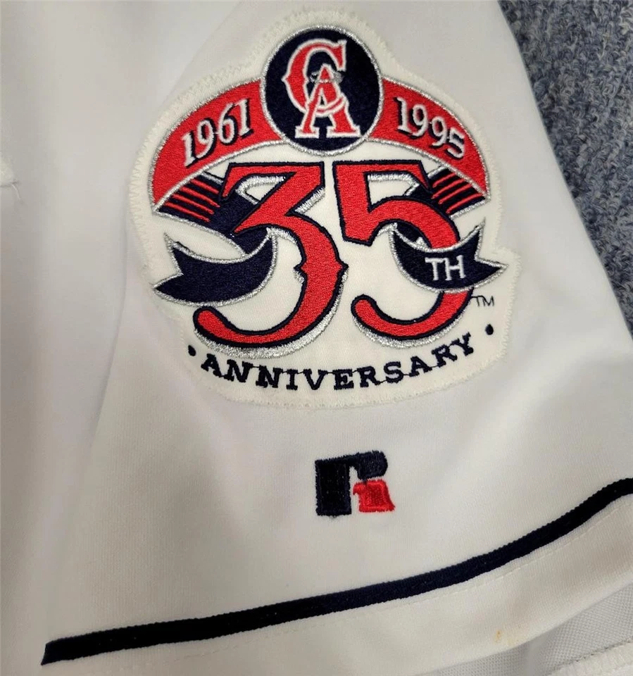 Jim Abbott signed vintage California Angels Jersey autograph ~ Beckett BAS - Image 3 of 4