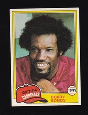 1981 Topps Bobby Bonds #635 St Louis Cardinals