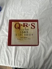 QRS Player Piano Word Roll In The Garden #1543