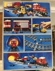LEGO 9V Trains 4563 Load N&rsquo; Haul Railroad Complete W /Box VERY RARE!!