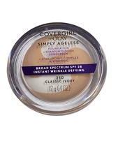 Covergirl + Olay Simply Ageless Foundation Classic Ivory 210 SPF 28  New