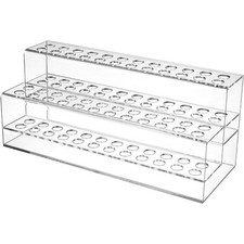 Acrylic Pen Holder Stand, 48-Slot Clear beadable Pen Display Stand, Pencils E...