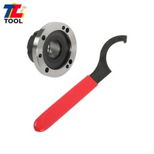 Precision ER40 Chuck 100mm for Lathe Compact Collet Chuck with ER Wrench