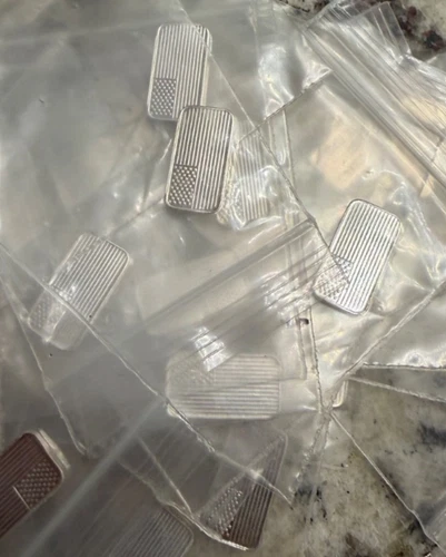 20x 1 Gram .999 Fine Silver Bars – American Flag Design – Bullion Lot = 20g