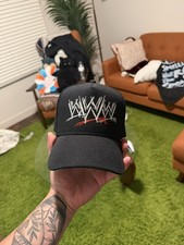 JG X WWE Geiger  Misplaced Attitude Era  Logo Snapback Hat Sold Out Rare