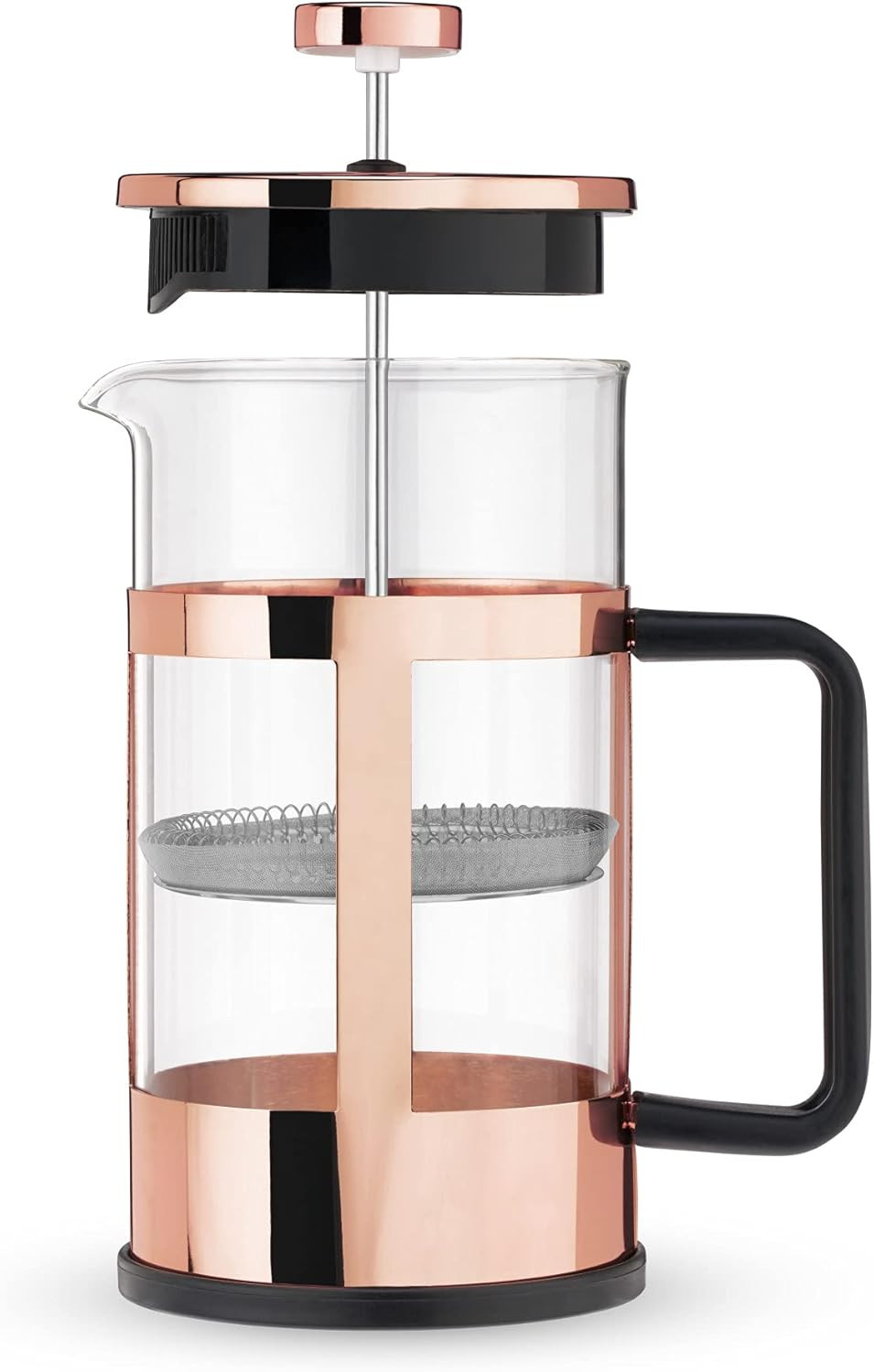 Piper Tea Press Pot, Coffee Maker, French Press for Loose Leaf Tea and Coffee, H