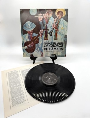 Heitor Villa-Lobos Os Choros de Câmara LP Kuarto VG Vinyl VG Cover