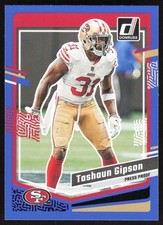 Tashaun Gipson 2023 Donruss: Press Proof Blue #273 San Francisco 49ers