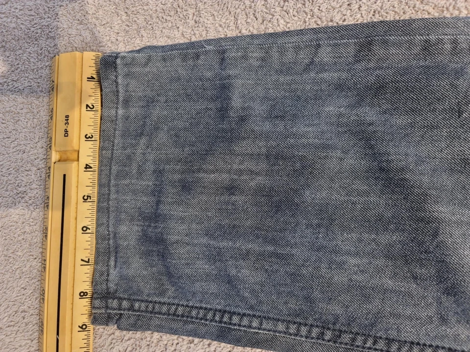 Pantalones de mezclilla gris para hombre Alfani talla 36x32 Foto 4 de 4