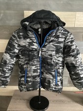 Zeroxposur Kids Size Small 6/7 Puffer Jacket With Black Camo