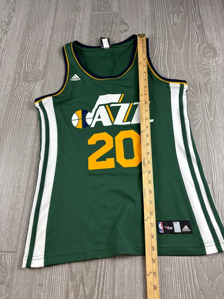 Camiseta Adidas NBA Utah Jazz Hayward #20 feminina assinada média - Imagem 4 de 4