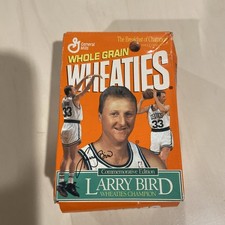 Larry Bird Vintage Sports Cereal Boxes for sale