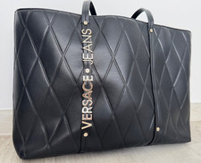 Versace Jeans borsa, shopper, tracolla donna, colore nero, buone condizioni