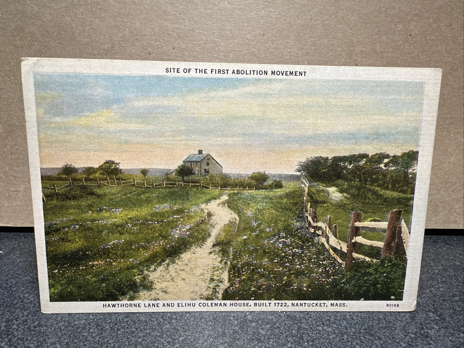 Hawthorne Lane And Elihu Coleman House, Nantucket, Massachusetts