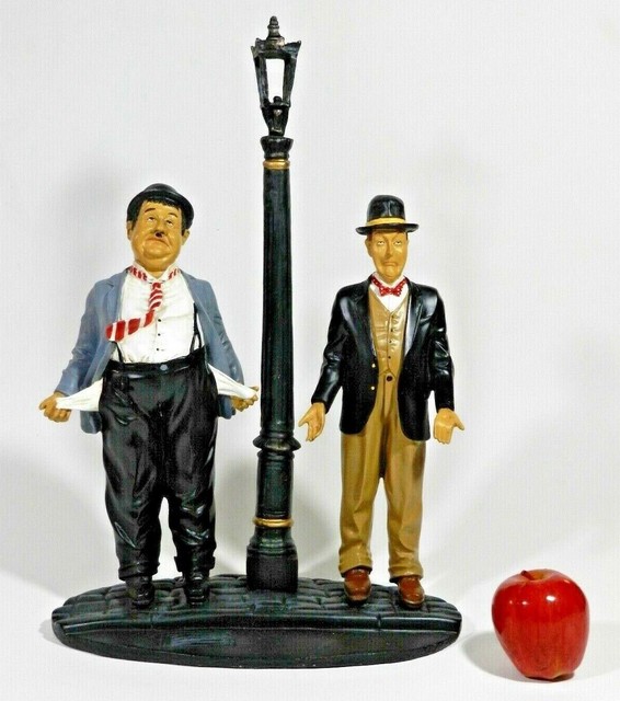 Larry Harmon Great Entertainer Series Laurel & Hardy Statue In Pants eBay