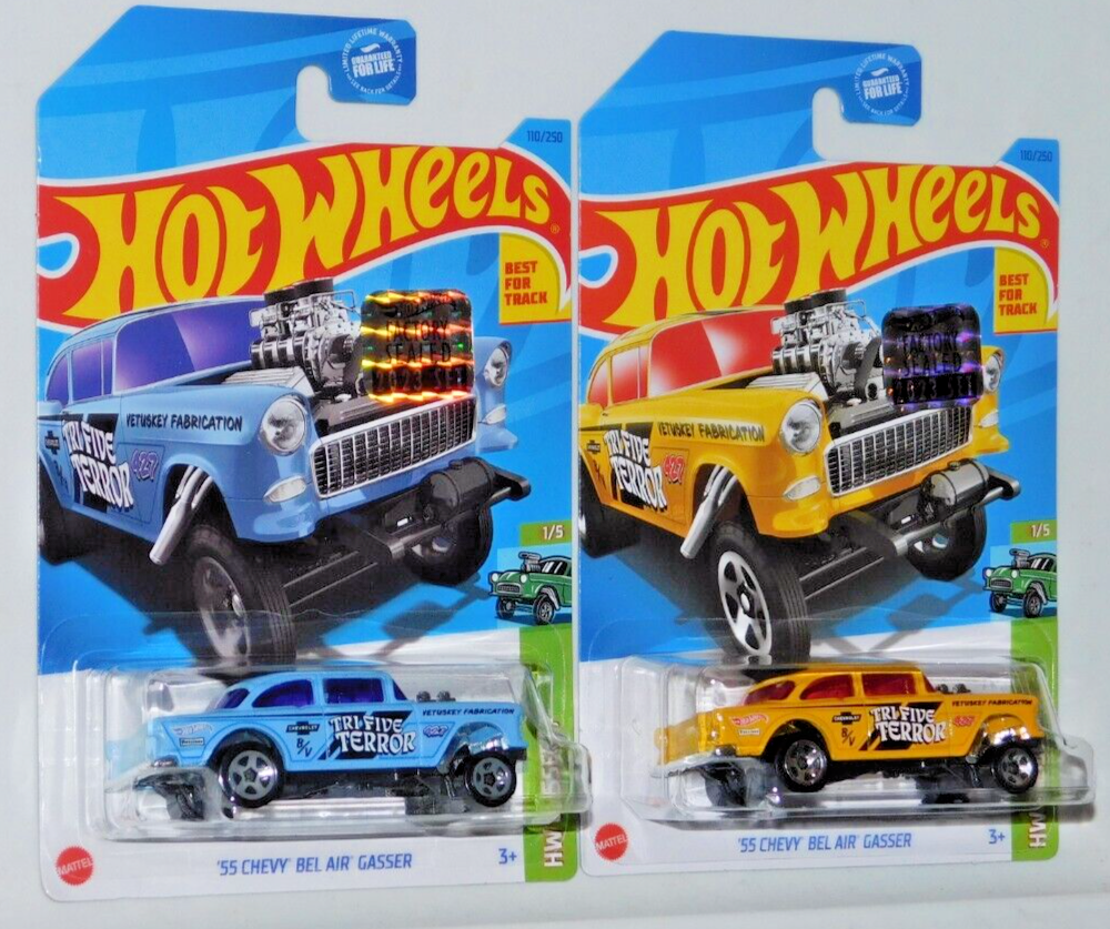 2023 HOT WHEELS RLC FACTORY SET GASSERS SERIES 55 CHEVY BEL AIR