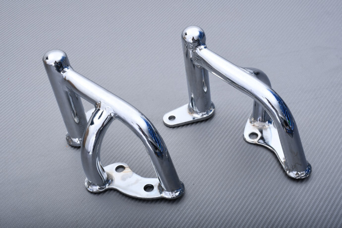 Protection moteur Yamaha VMAX 1200 1994-2007 crash bar argent