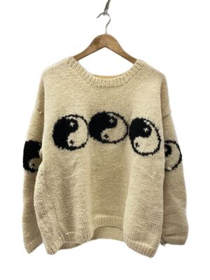 MacMahon Knitting Mills Knit Sweaters (Thick Free Wool Cream MacMahon Knitting Mills Knit Sweaters (Thick Free Wool Cream