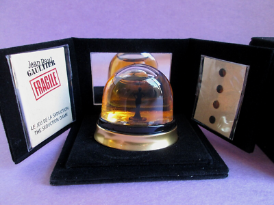 Vintage Jean Paul Gaultier Fragile Mini Eau de Parfum Velvet Box 7