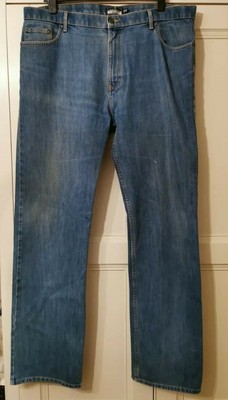 Man's MARKS and SPENCER BLUE HARBOUR LONG BLUE STORMWEAR JEANS - Size W40  L35 | eBay