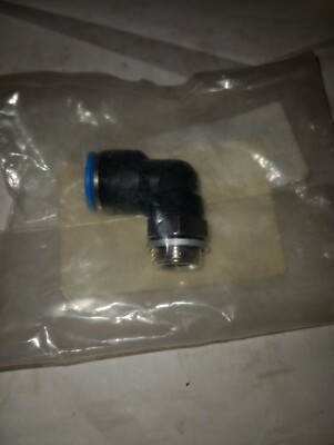 NEW GENUINE FESTO QSL-G3/8-12 PUSH-IN L-FIT 6012355 AIR FITTING ELBOW, USA STOCK