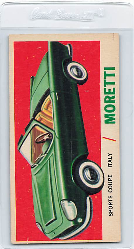 1961 Topps Sports Cars #15 Moretti VG/EX *DA-OS1111