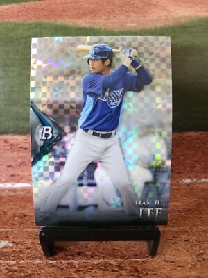 2013 Bowman Platinum Prospects Chrome X-Fractor Hak-Ju Lee #BPCP68